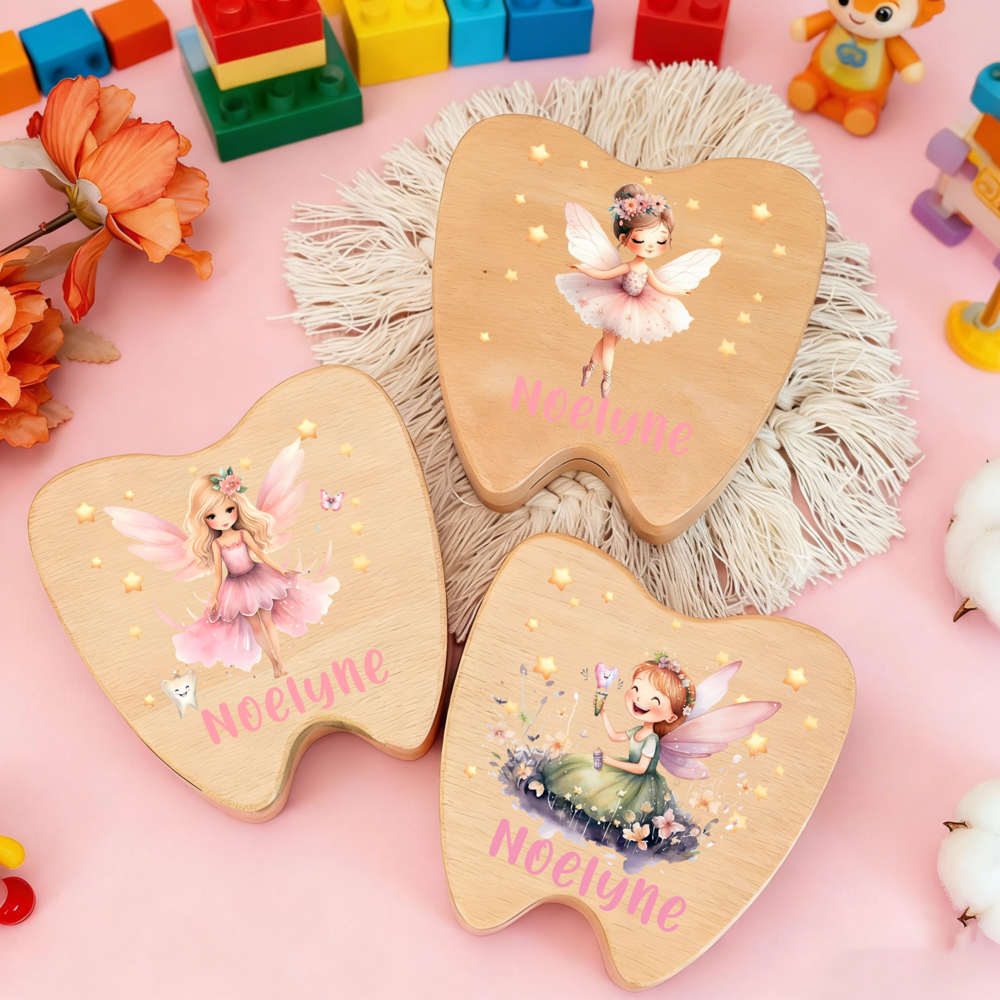 Personalized Tooth Fairy Woode - Baby Keepsake Box 리뷰 및 가격