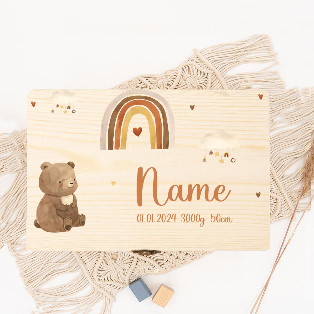 Personalized Baby Memory Box B - Baby Keepsake Box 리뷰 및 가격