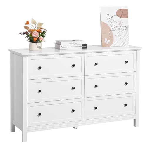6 Drawer White Wooden Dresser  - Drawer Dresser White 리뷰 및 가격