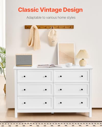 6 Drawer White Wooden Dresser  - Drawer Dresser White 리뷰 및 가격