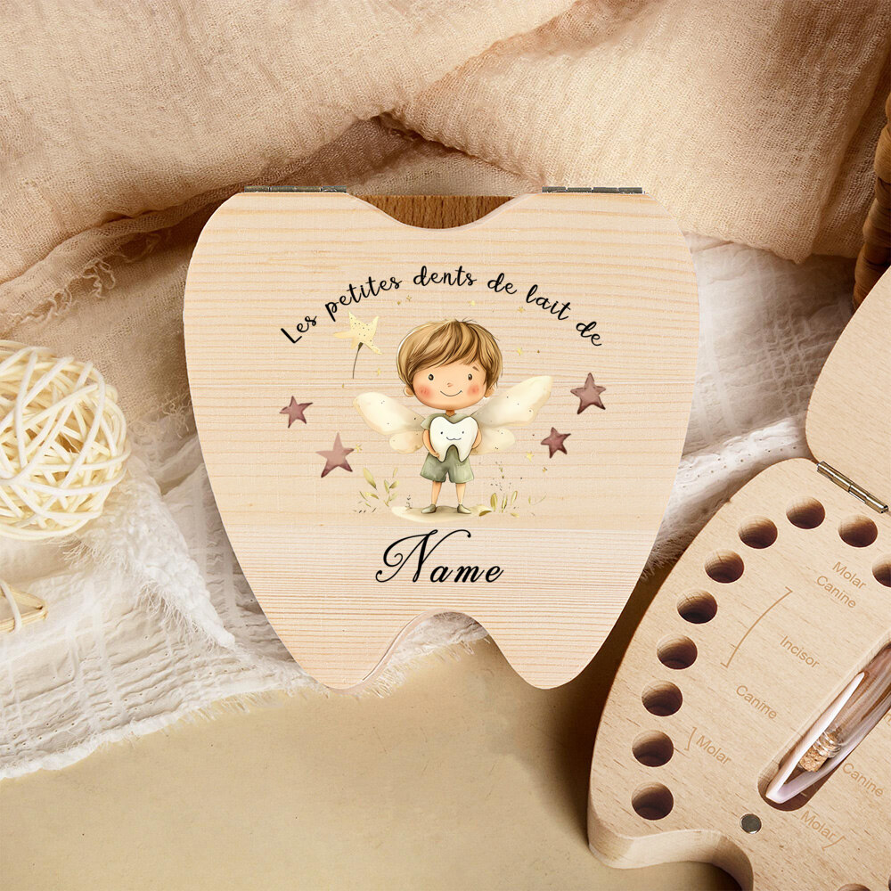 Personalized Tooth Fairy Box B - Baby Keepsake Box 리뷰 및 가격