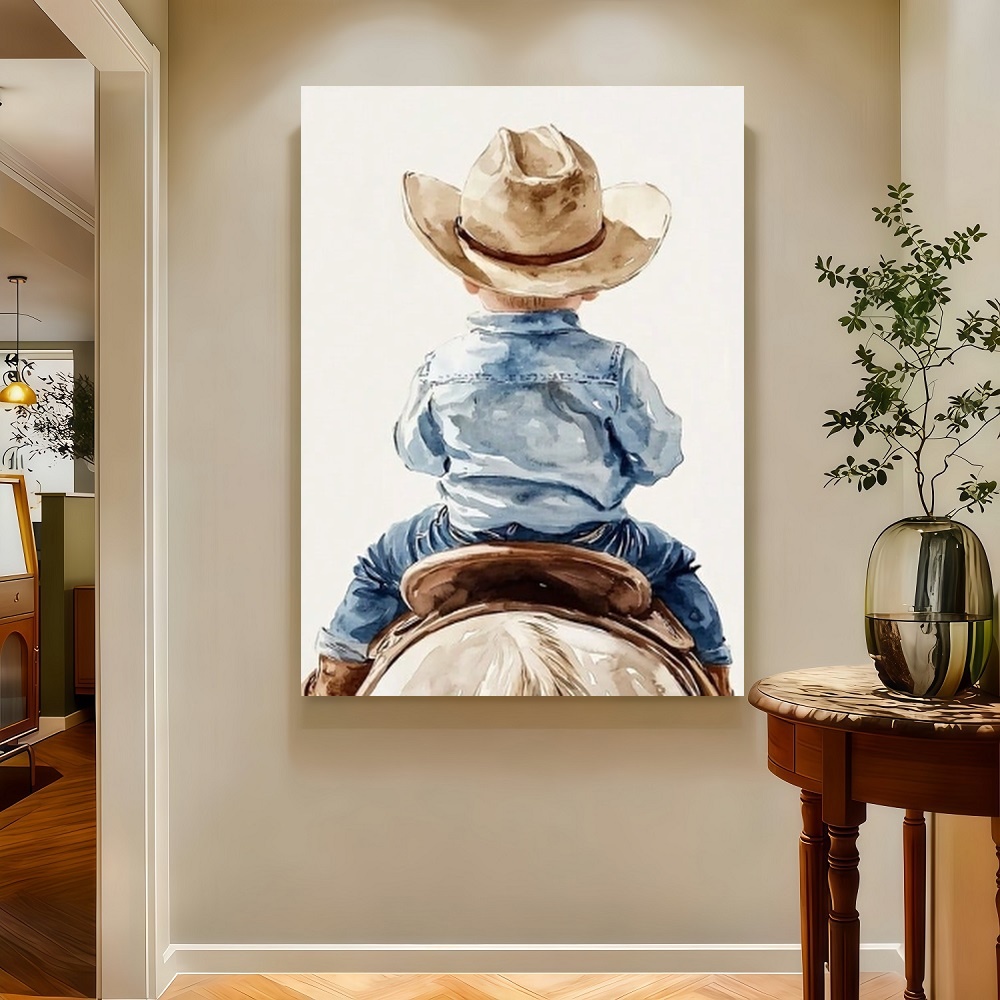 Framed 1 Vibrant Wooden Frame  - Baby Nursery Nurse 리뷰 및 가격