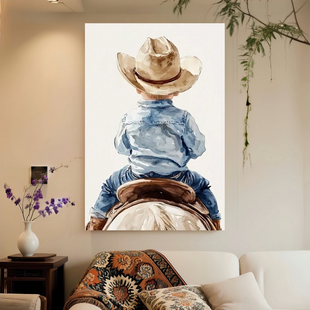 Framed 1 Vibrant Wooden Frame  - Baby Nursery Nurse 리뷰 및 가격