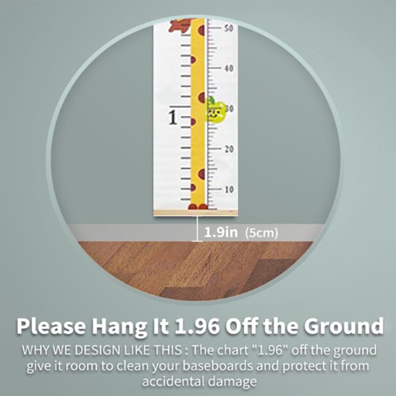 Wooden Wall Hanging Wall Stick - Growth Chart Ruler 리뷰 및 가격
