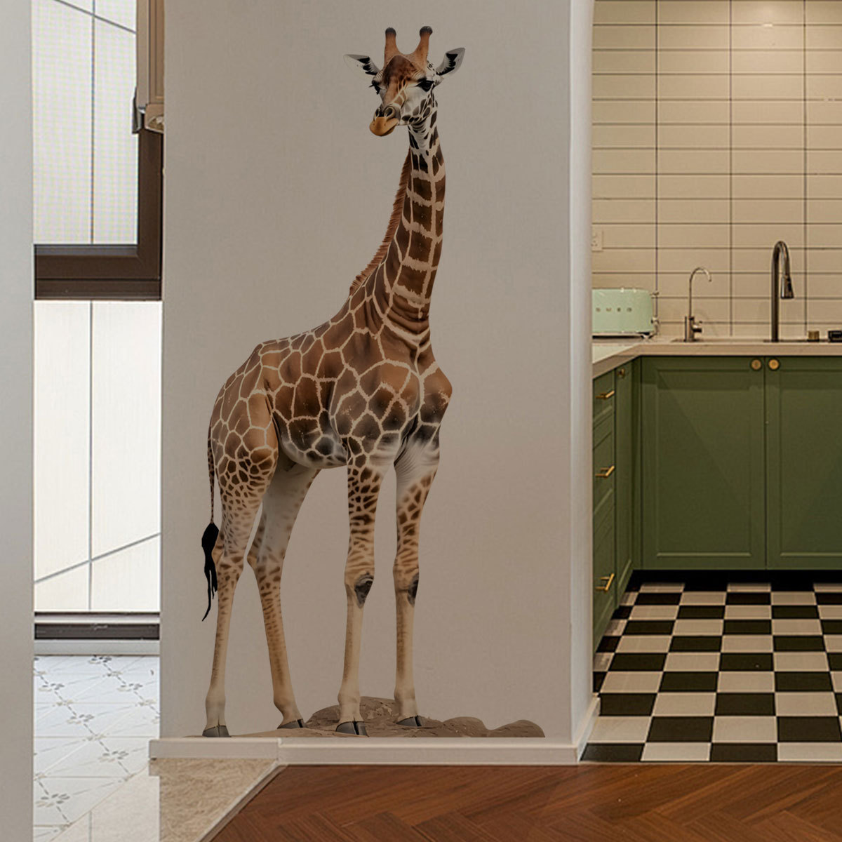 Large African Jungle Wild Anim - Baby Nursery Jungle Wallpaper 리뷰 및 가격