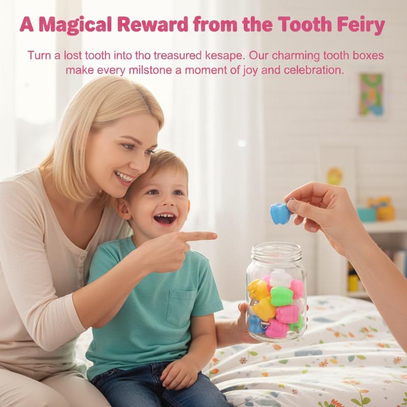 50Pcs Baby Tooth Box Tooth Sha - Baby Keepsake Box 리뷰 및 가격