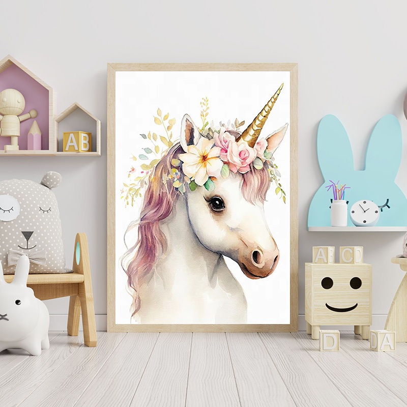Baby Bear Bunny Deer Raccoon O - Baby Unicorn Nursery 리뷰 및 가격