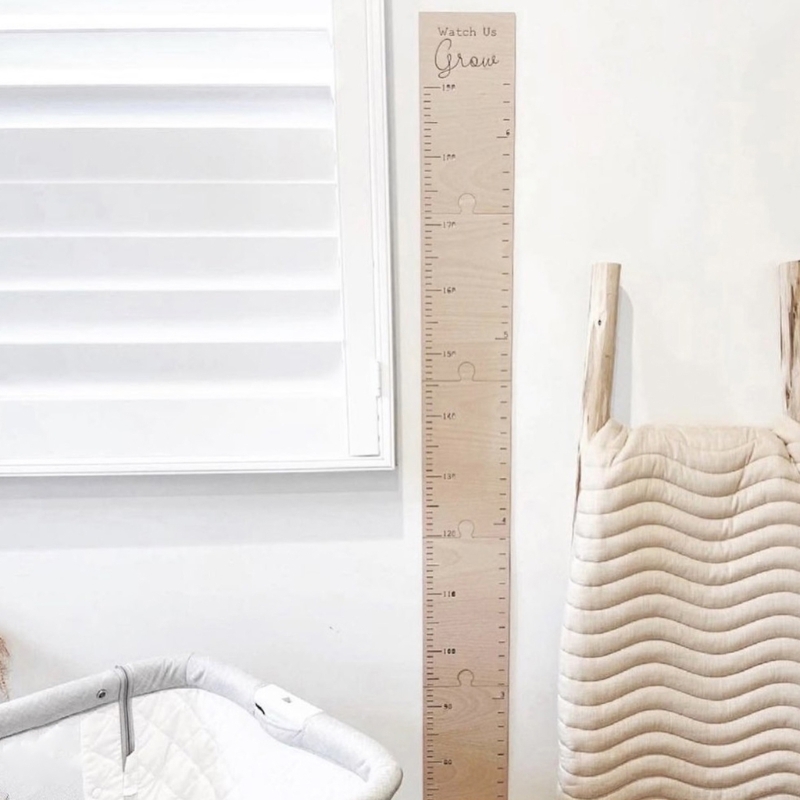 Nordic Wooden Kids Height Grow - Growth Chart Ruler 리뷰 및 가격