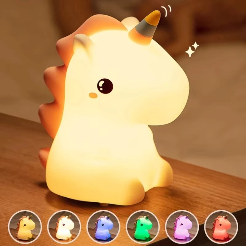 Unicorn Cute Silicone USB  LED - Baby Unicorn Nursery 리뷰 및 가격