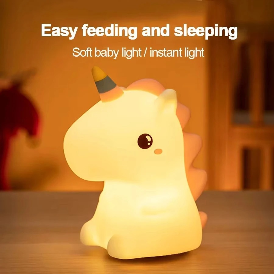 Unicorn Cute Silicone USB  LED - Baby Unicorn Nursery 리뷰 및 가격