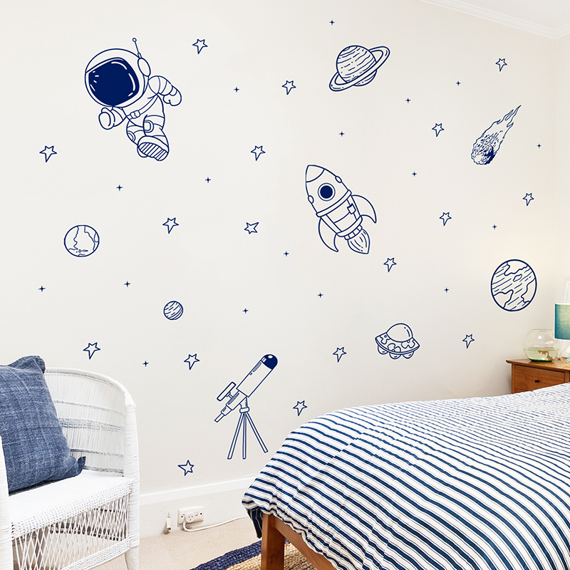 Cartoon Universe Astronaut Pla - Baby Nursery Boy 리뷰 및 가격