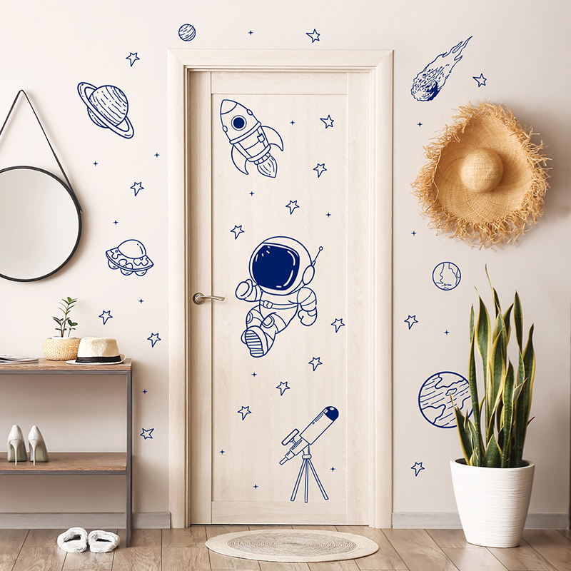 Cartoon Universe Astronaut Pla - Baby Nursery Boy 리뷰 및 가격
