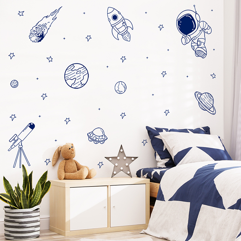 Cartoon Universe Astronaut Pla - Baby Nursery Boy 리뷰 및 가격