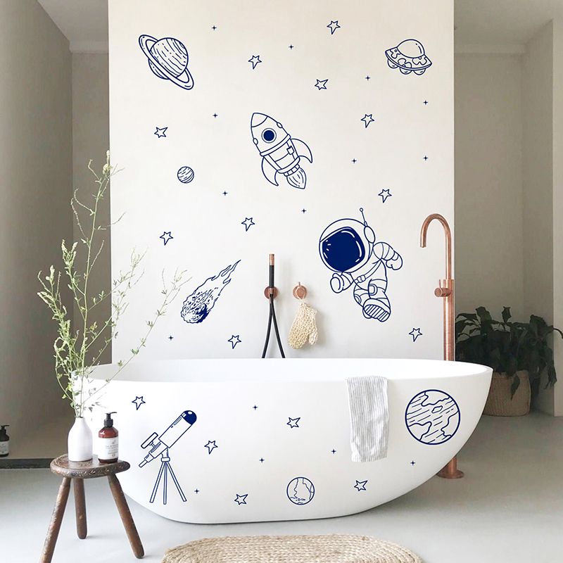 Cartoon Universe Astronaut Pla - Baby Nursery Boy 리뷰 및 가격