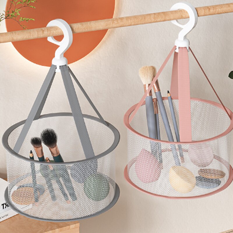Makeup Brush Storage Powder Pu - Storage Basket Fabric 리뷰 및 가격