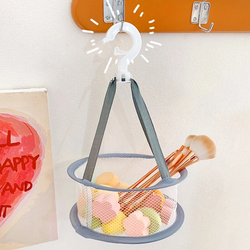 Makeup Brush Storage Powder Pu - Storage Basket Fabric 리뷰 및 가격
