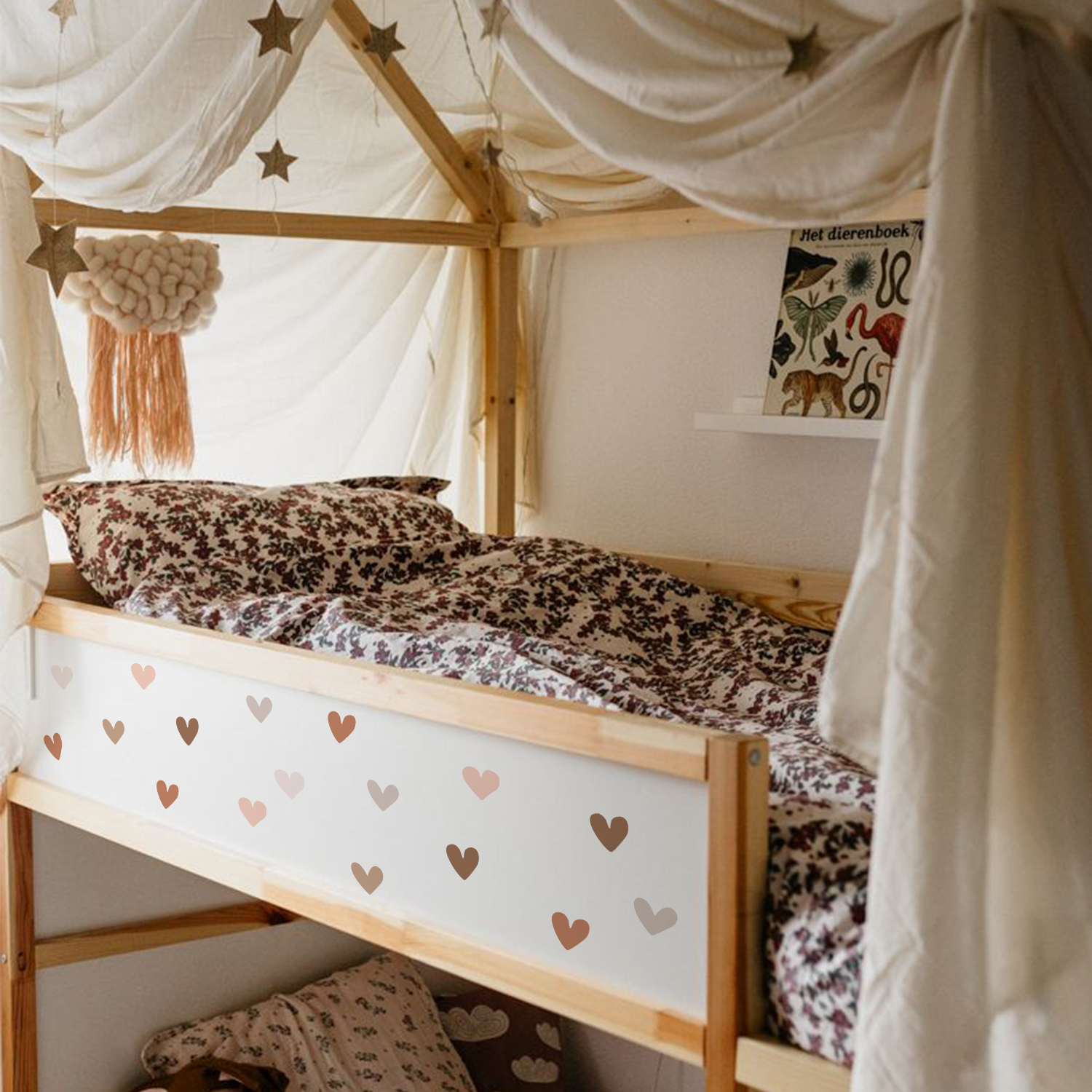 Boho Hearts Creative Wall Stic - Baby Nursery Boy 리뷰 및 가격