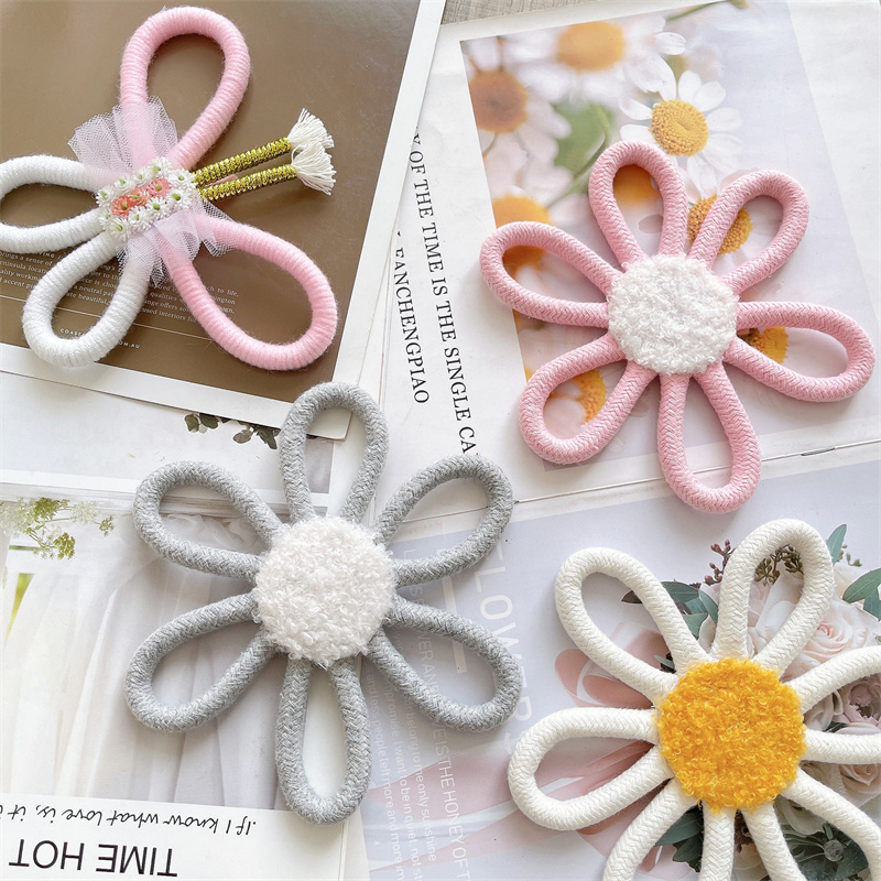 Cotton Rope Woven Daisy Flower - Baby Nursery Products 리뷰 및 가격