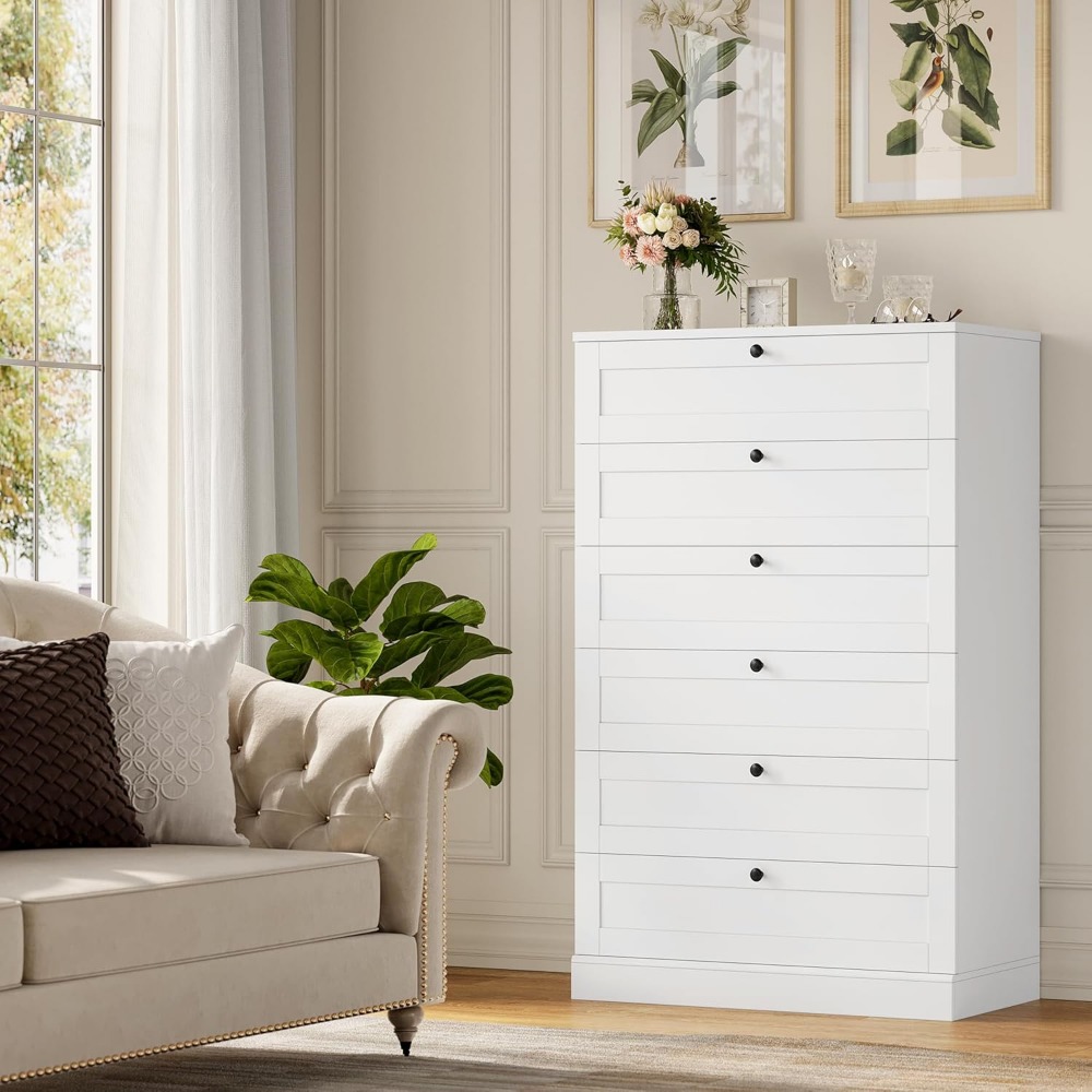 Exquisite White 6 Drawer Dress - Drawer Dresser White 리뷰 및 가격