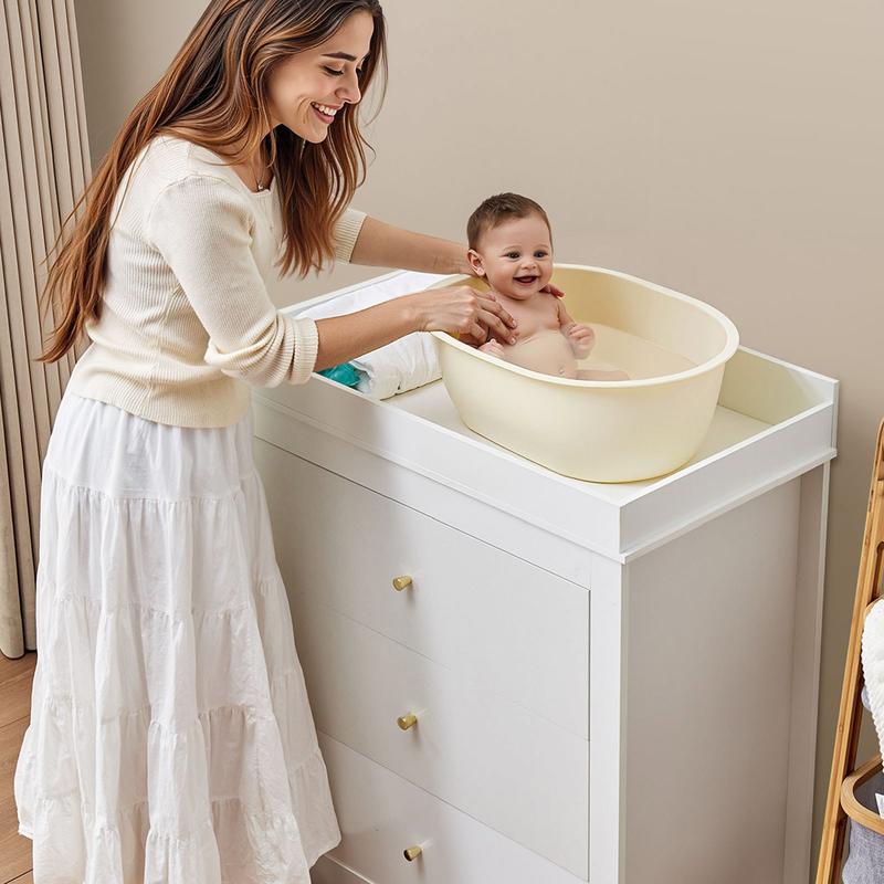 Changing Table Dresser, Baby D - Drawer Dresser White 리뷰 및 가격