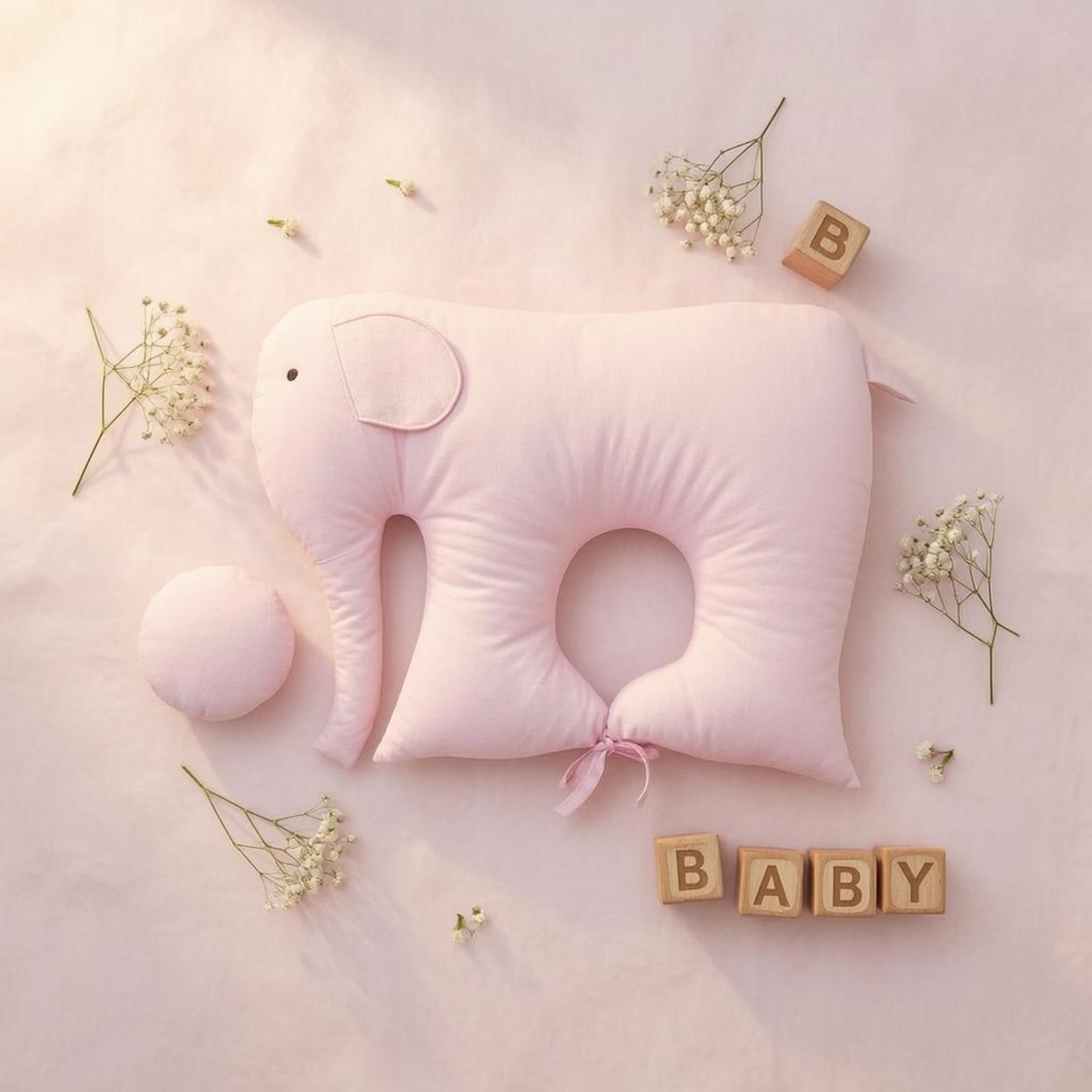 Elephant Baby Pillow Padded St - Baby Nursery Nurse 리뷰 및 가격