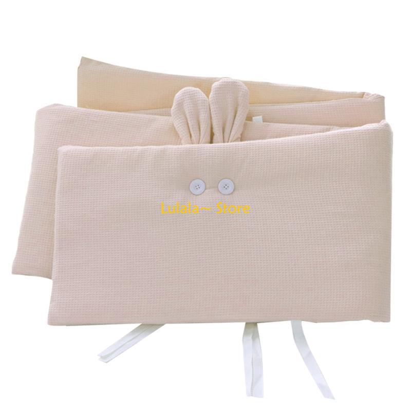 Y4QA 200x32cm Baby Cot Bumper  - Baby Nursery Boy 리뷰 및 가격