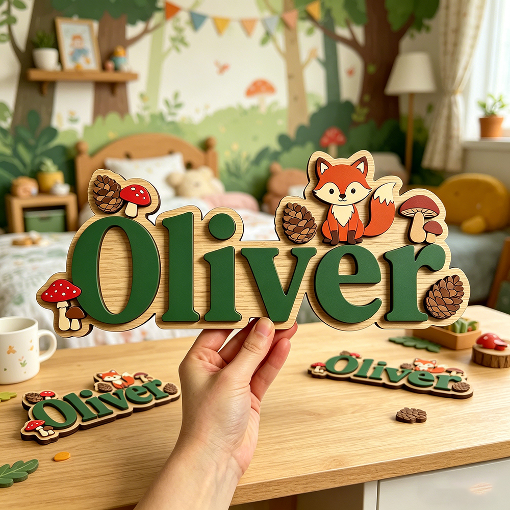 Whimsical Woodland Fox Custom  - Baby Nursery Products 리뷰 및 가격